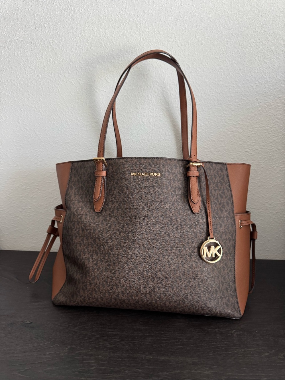 Michael Kors Brown Signature Tote Bag